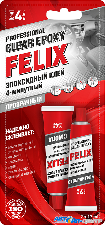 FELIX Эпоксидный клей для металла 04900119