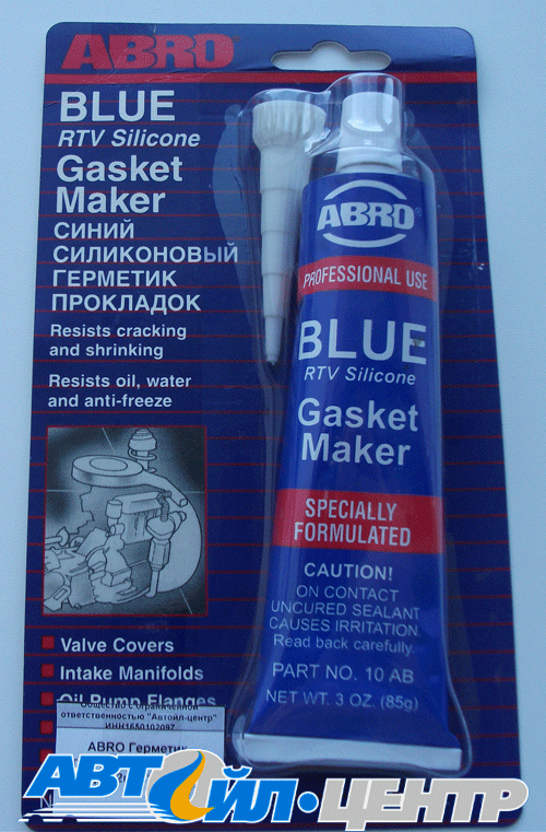 ABRO Герметик термостойкий синий 85гр. 15900001