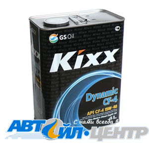 KIXX DYNAMIC CF-4 15W40 п/синт. 4л 21400014