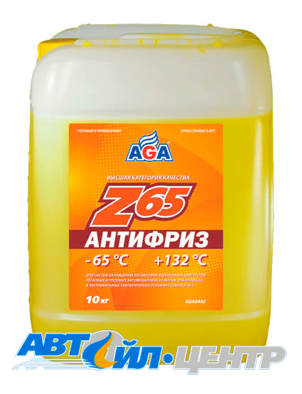 Aga z65 антифриз желтый