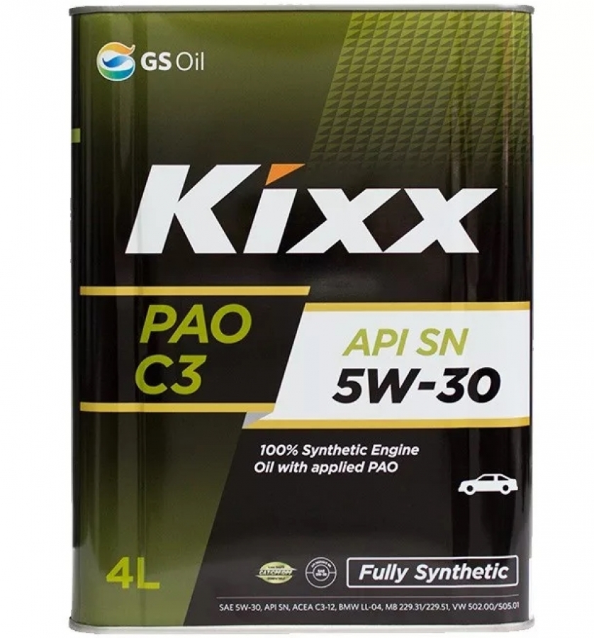 KIXX PAO C3 5W30 синт 4л (4 в уп) 21900030