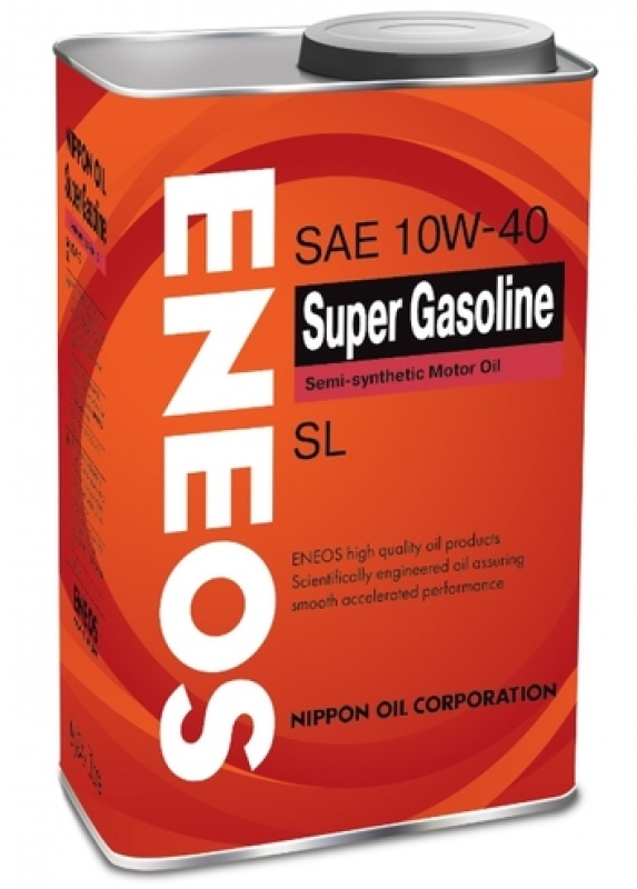 ENEOS SUPER GASOLINE 10W40 п/синт 1л (12 в уп) 19700003