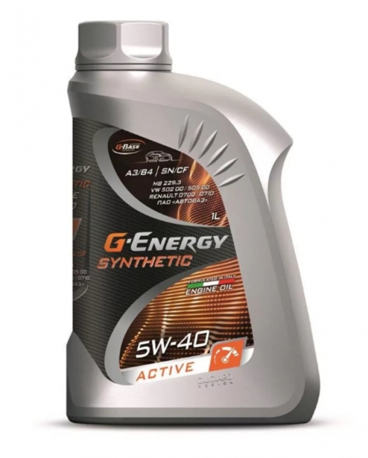 G-Energy Synthetic Active 5W40 синт 1л (12 в уп) 04500019
