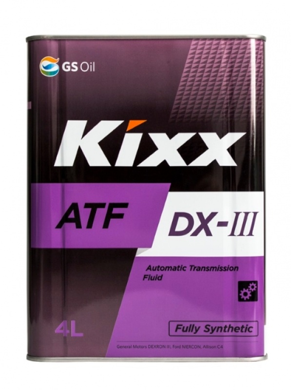KIXX ATF DX-III синт 4л (4 в уп) 21900021