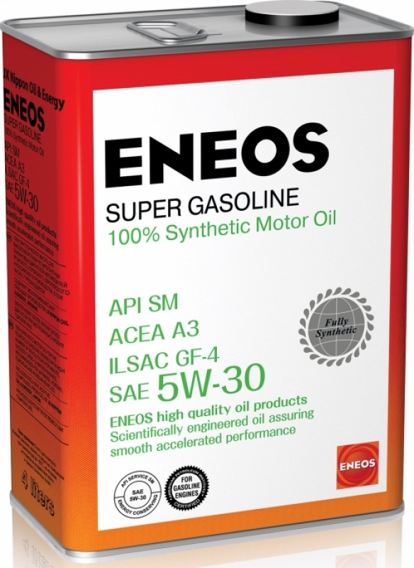 ENEOS Super Gasoline 5W30 semi-syn. 4л. 