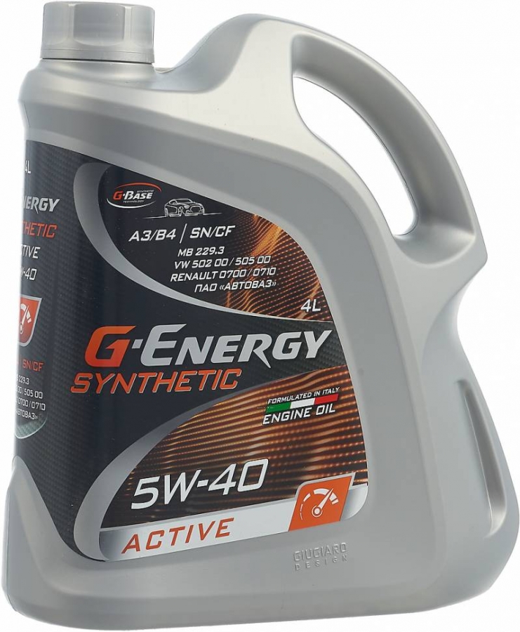 G-Energy Synthetic Active 5W40 синт 4л (4 в уп) 04500020