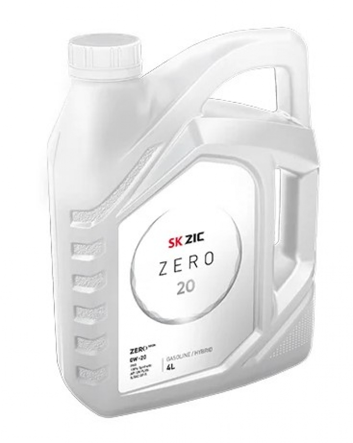 ZIC - ZERO 0W20 Gasoline Hybrid синт 4л (4 в уп) 04200170