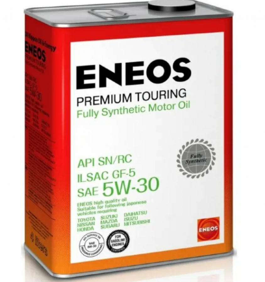ENEOS Premium TOURING SN 5W30 синт 4л (6 в уп) 19700008