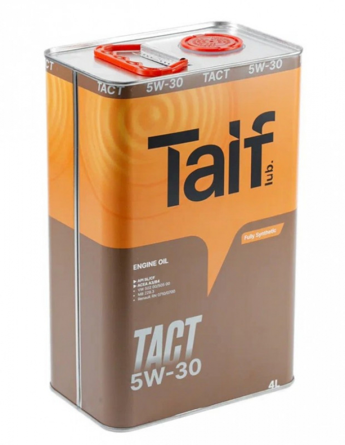 TAIF TACT 5W-30 SL/CF,A3/B4 синт 4л (4 в уп) 04600042