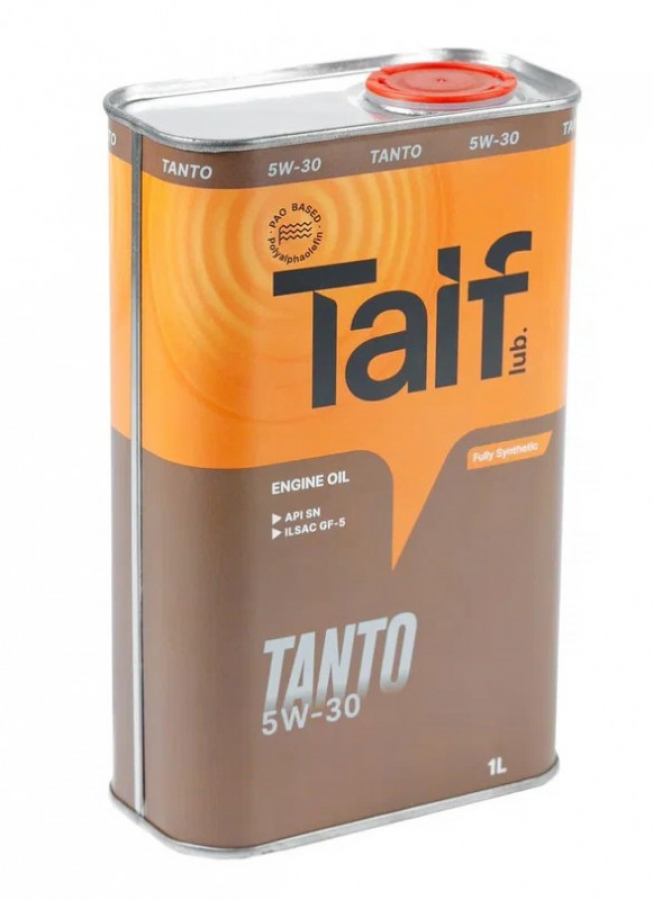 TAIF TANTO 5W-30 PAO SN,GF-5 синт 1л (12 в уп) 04600037