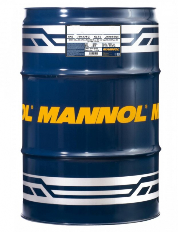 MANNOL Energy 5W30 синт 208л (бочка) 03400270