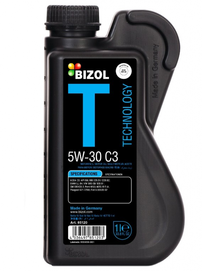 BIZOL Technology 5W30 SN C3 синт 1л (12 в уп) /85120/ 06600015