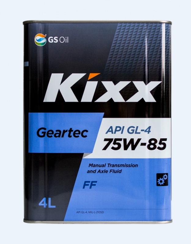 KIXX Geartec FF GL-4 75W85 п/синт 4л (4 в уп) 21900012