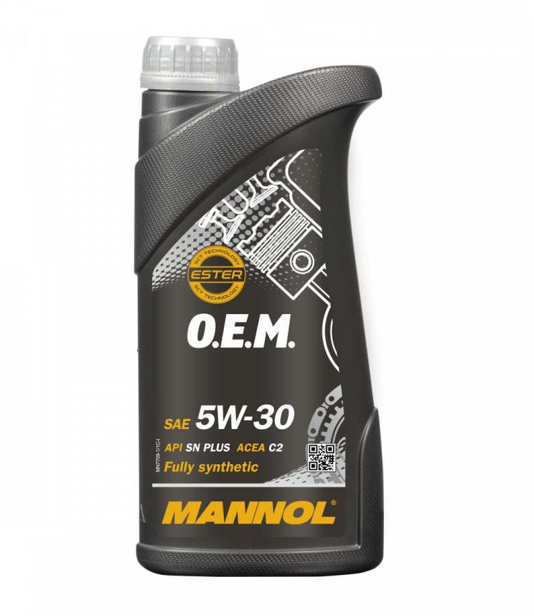 MANNOL OEM for TOYOTA LEXUS 5W30 синтетика 1л. 03400105