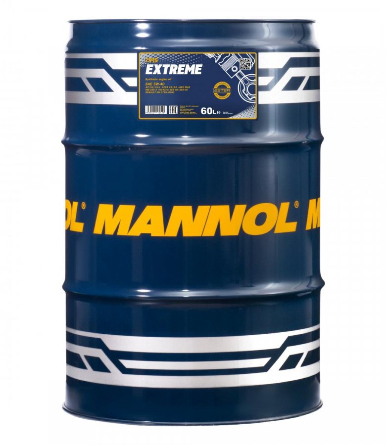 MANNOL EXTREME 5w40 синт 60л (бочка) 03400070