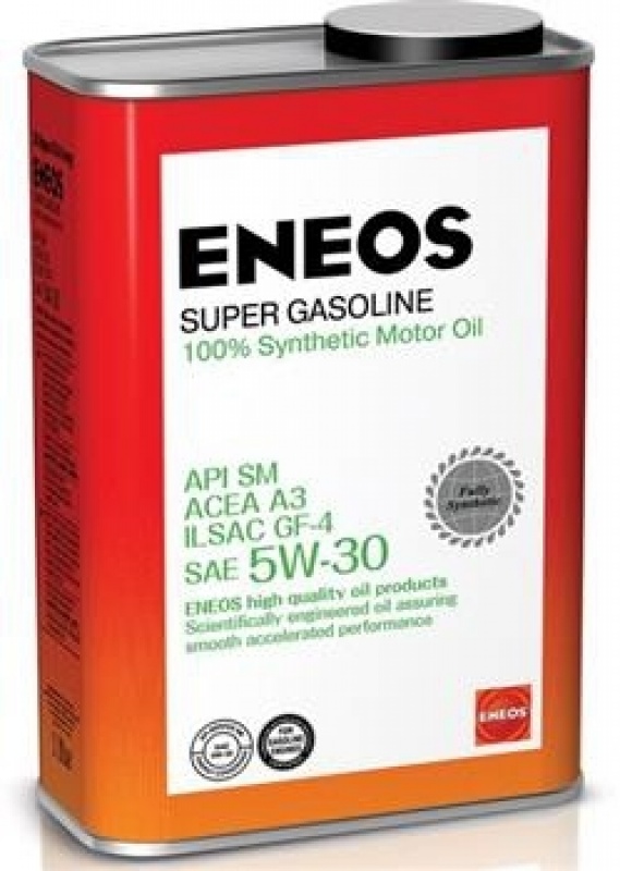 ENEOS GASOLINE 5W30 п/синт 1л (12 в уп) 
